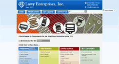 Desktop Screenshot of lowyusa.com